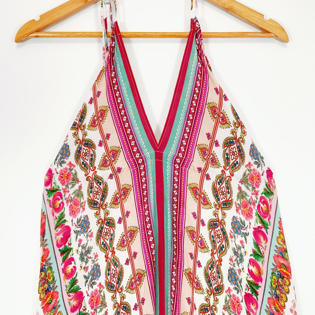ZARA - Floral Printed Slip Dress