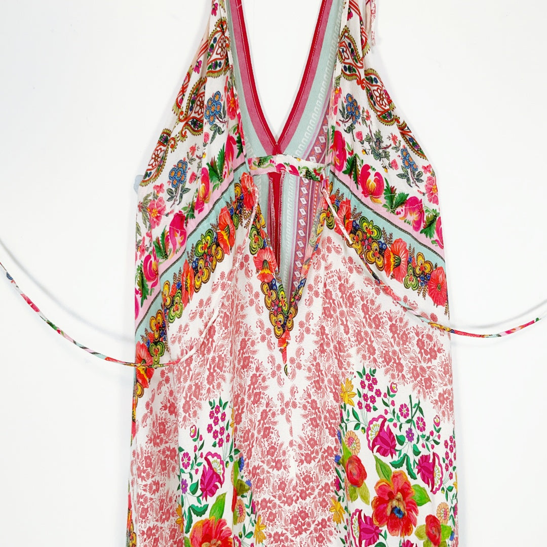 ZARA - Floral Printed Slip Dress