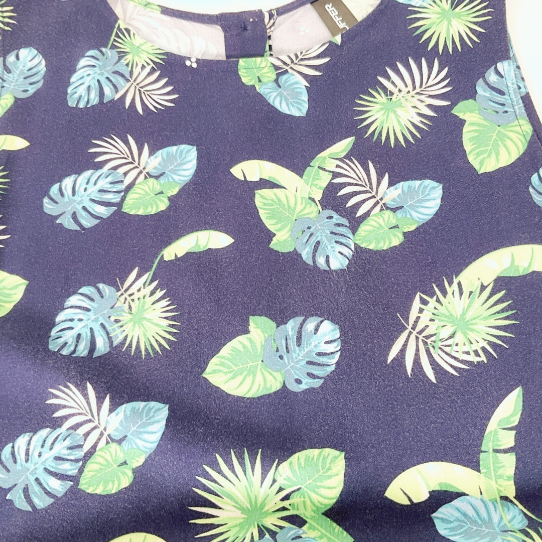 HUFFER - Tropical Leaves Mini Dress