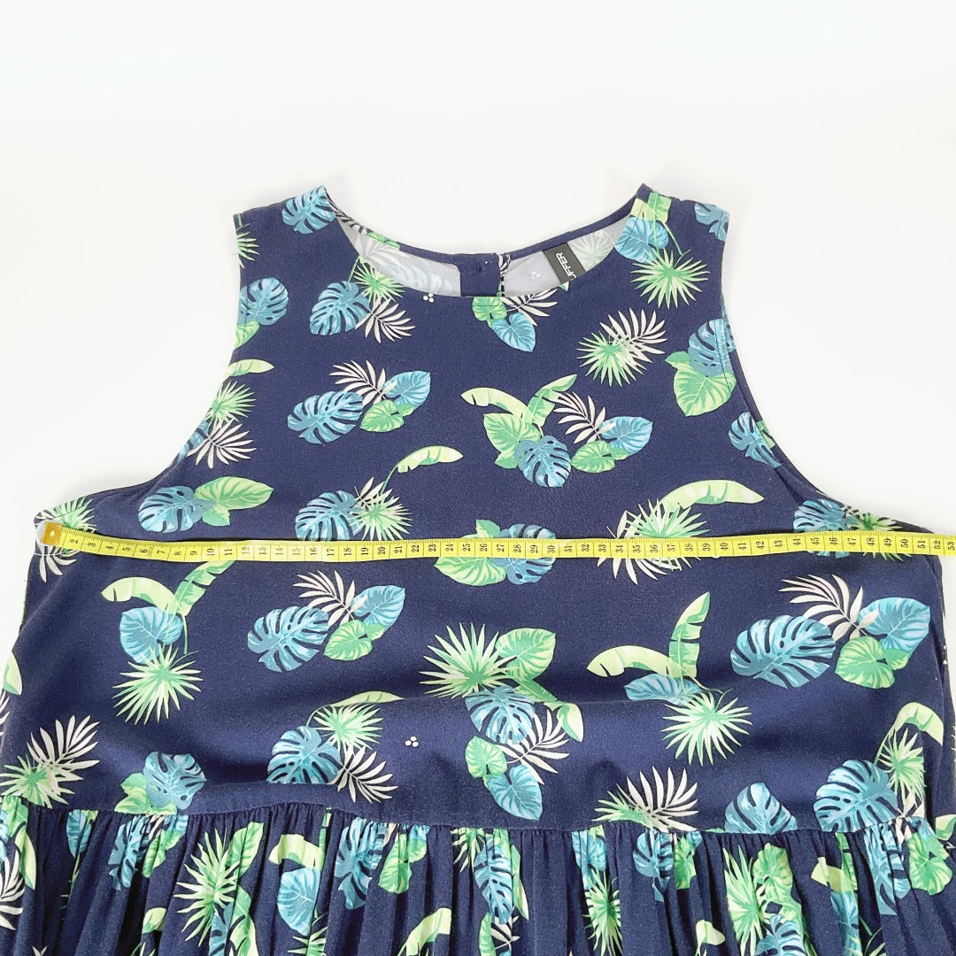 HUFFER - Tropical Leaves Mini Dress