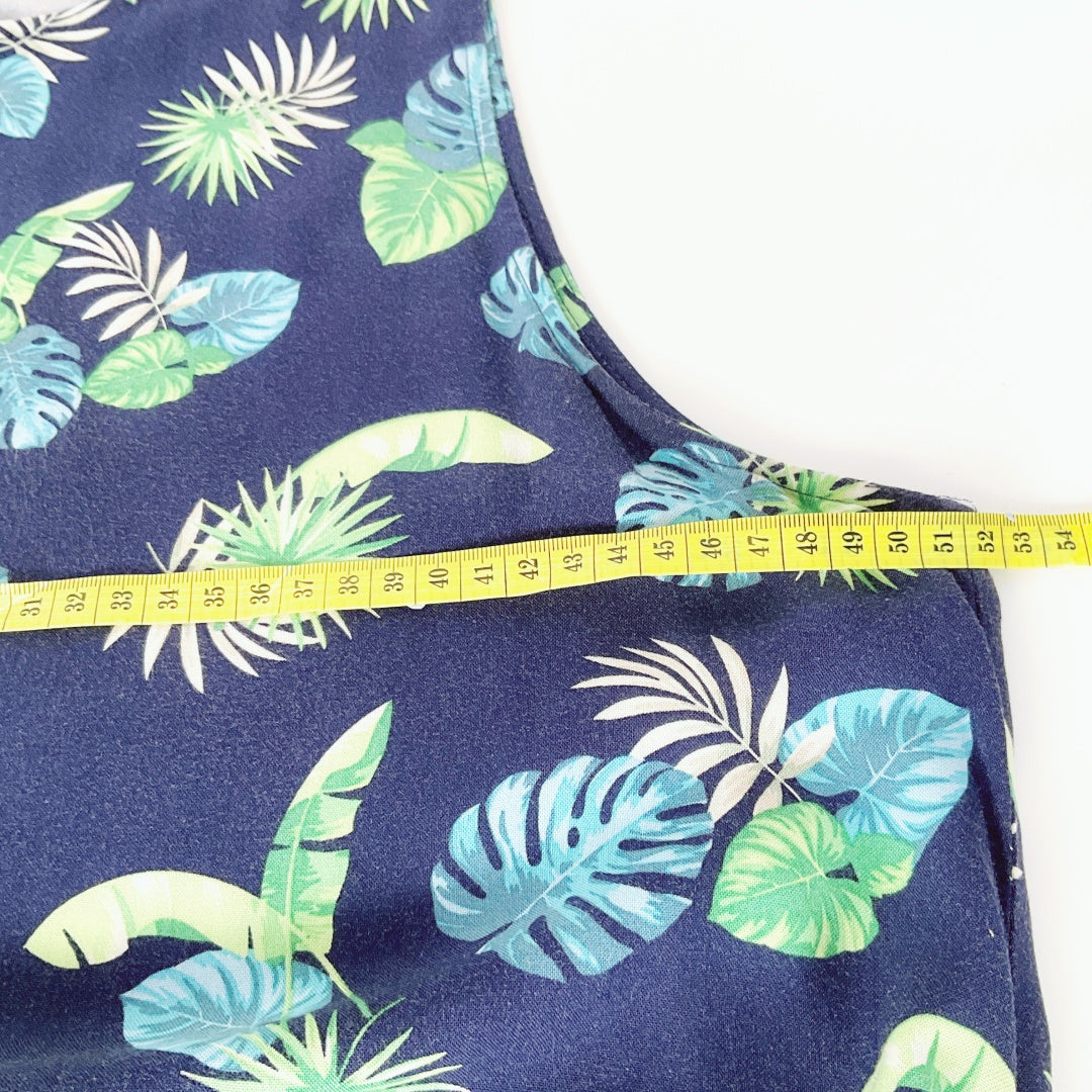 HUFFER - Tropical Leaves Mini Dress