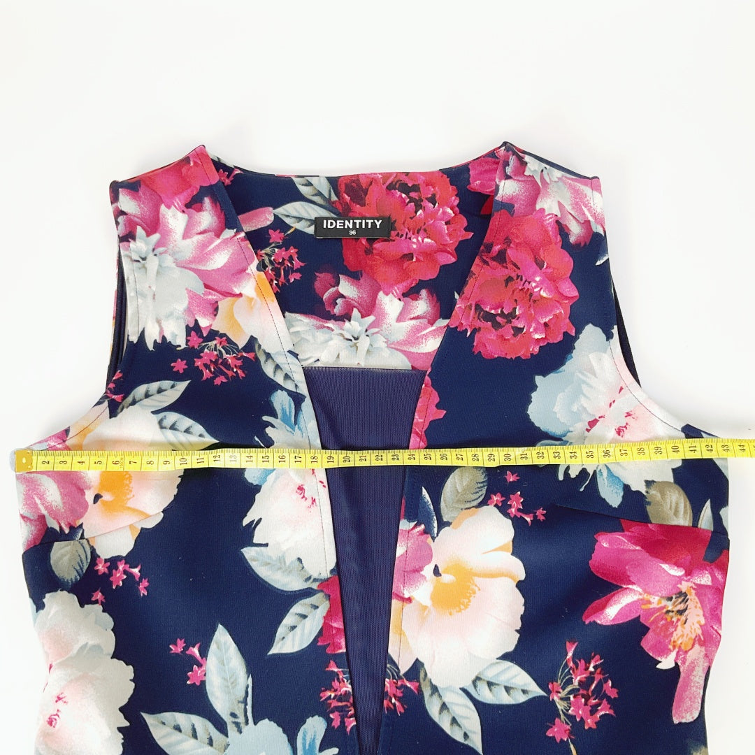 Identity - Sleeveless Floral Midi Dress