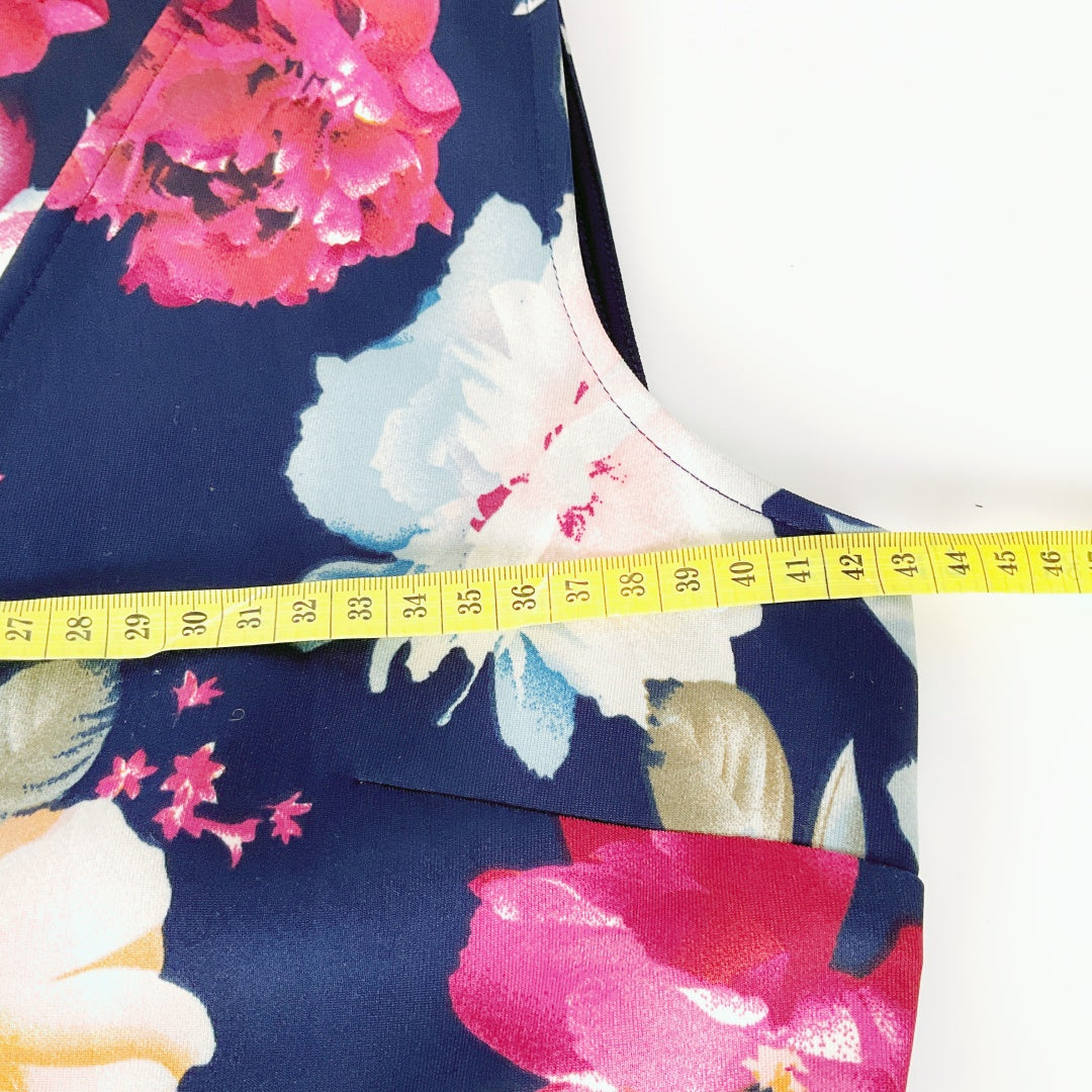 Identity - Sleeveless Floral Midi Dress