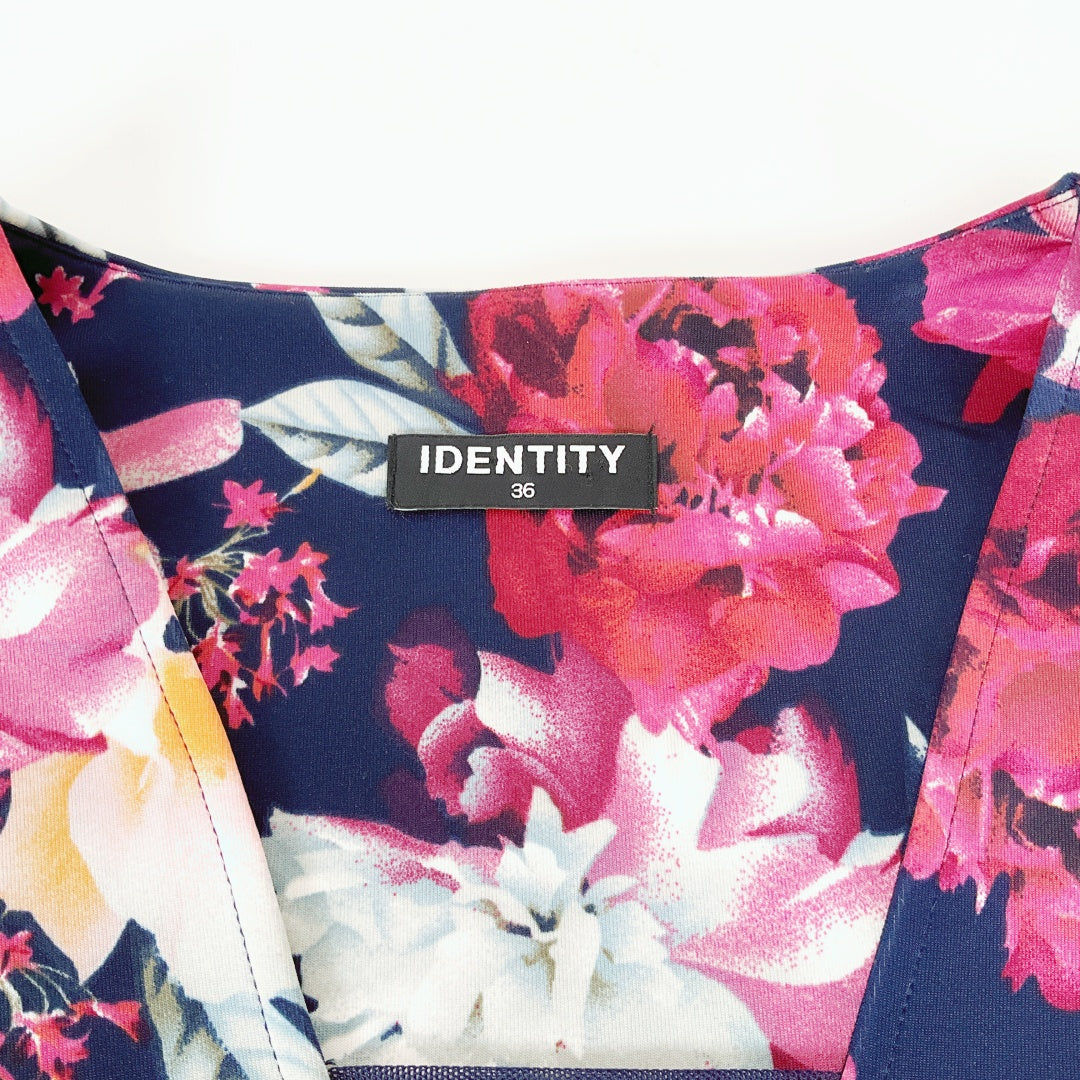 Identity - Sleeveless Floral Midi Dress