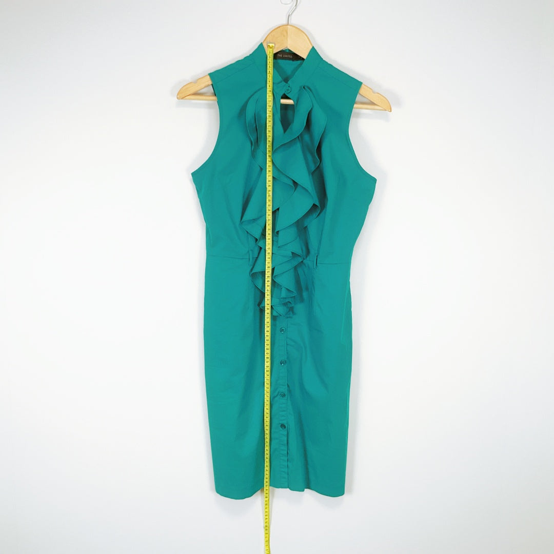 The Limited - Sleeveless Button-Down Sheath Dress