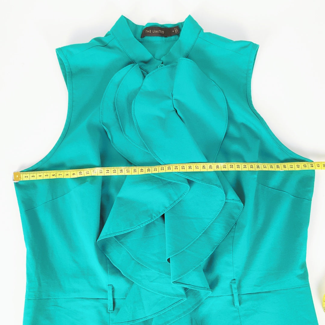 The Limited - Sleeveless Button-Down Sheath Dress