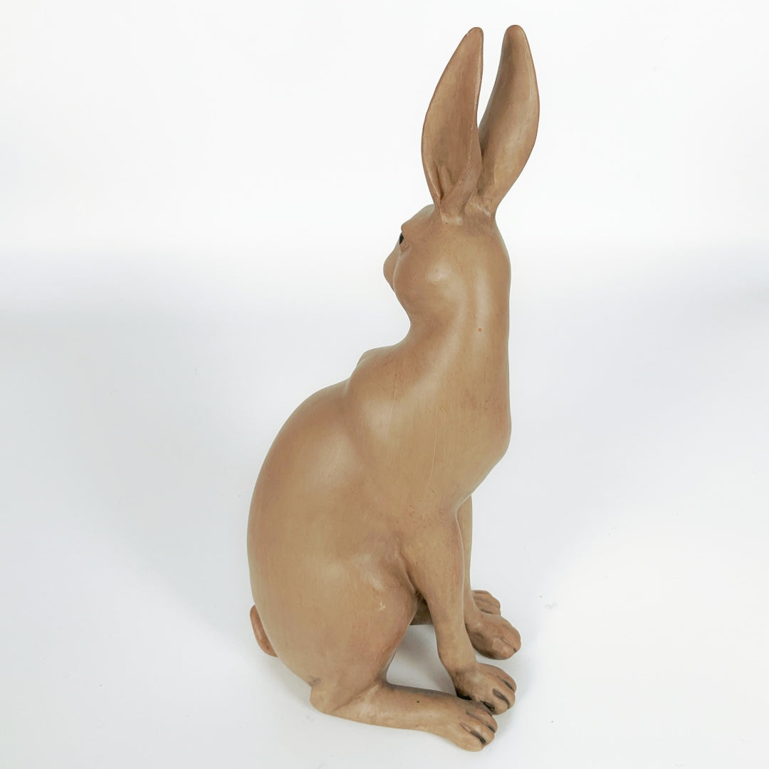 Decorative Brown Rabbit Figure