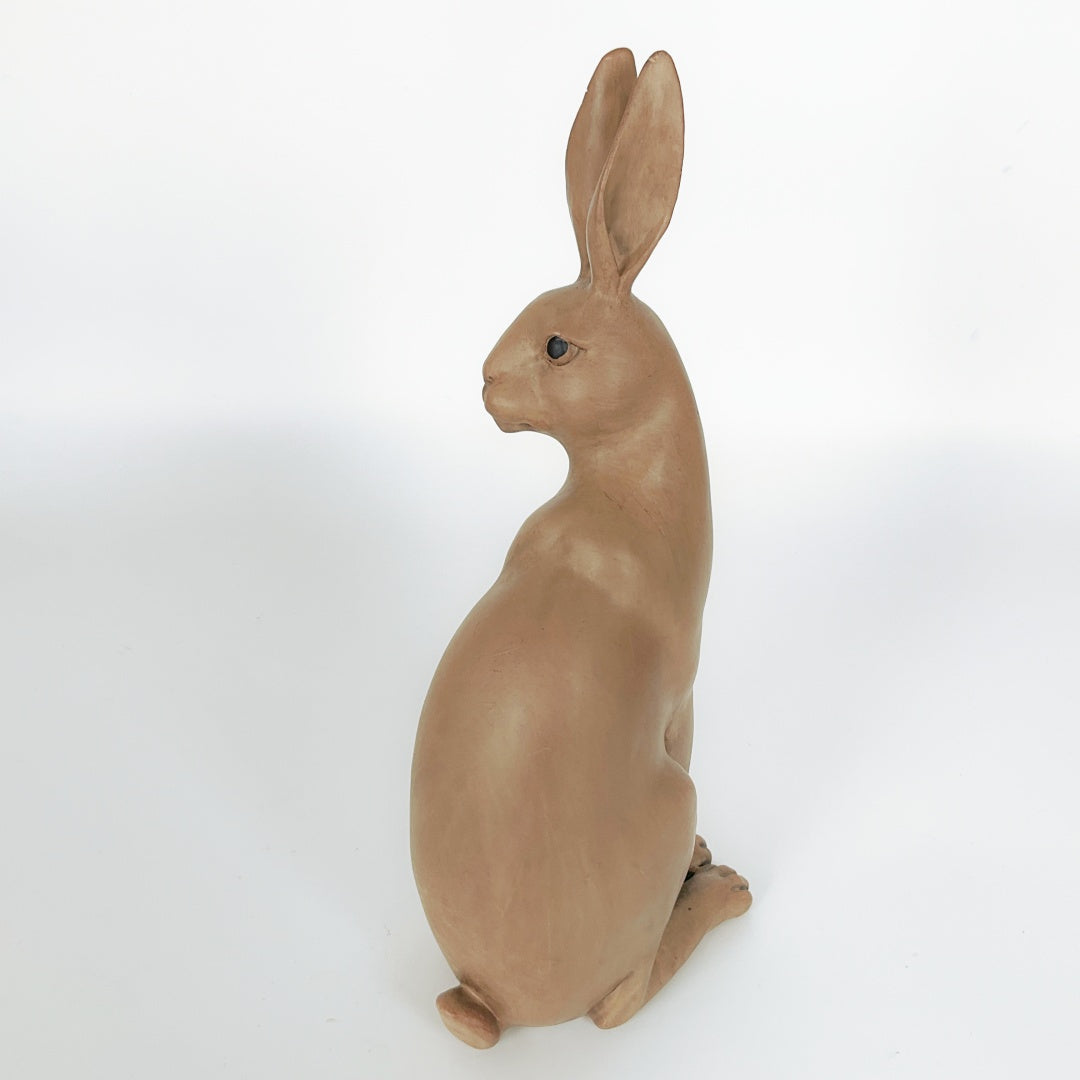Decorative Brown Rabbit Figure