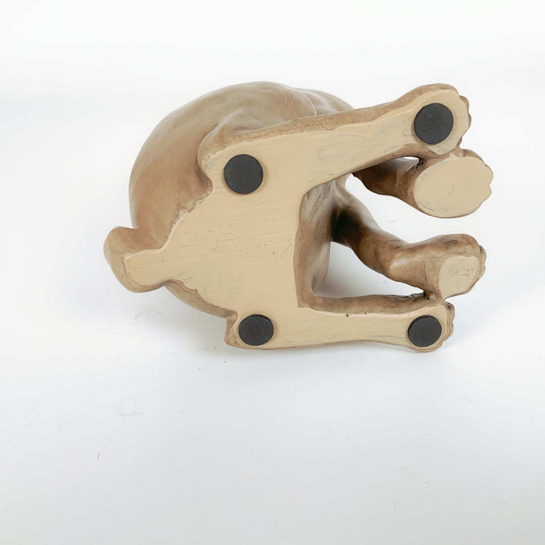 Decorative Brown Rabbit Figure