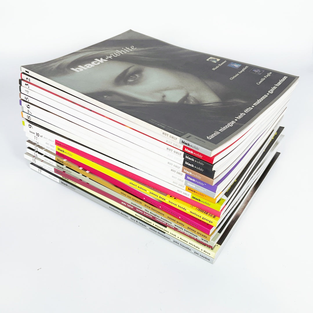 (NOT ONLY) BLACK + WHITE MAGAZINE COLLECTION