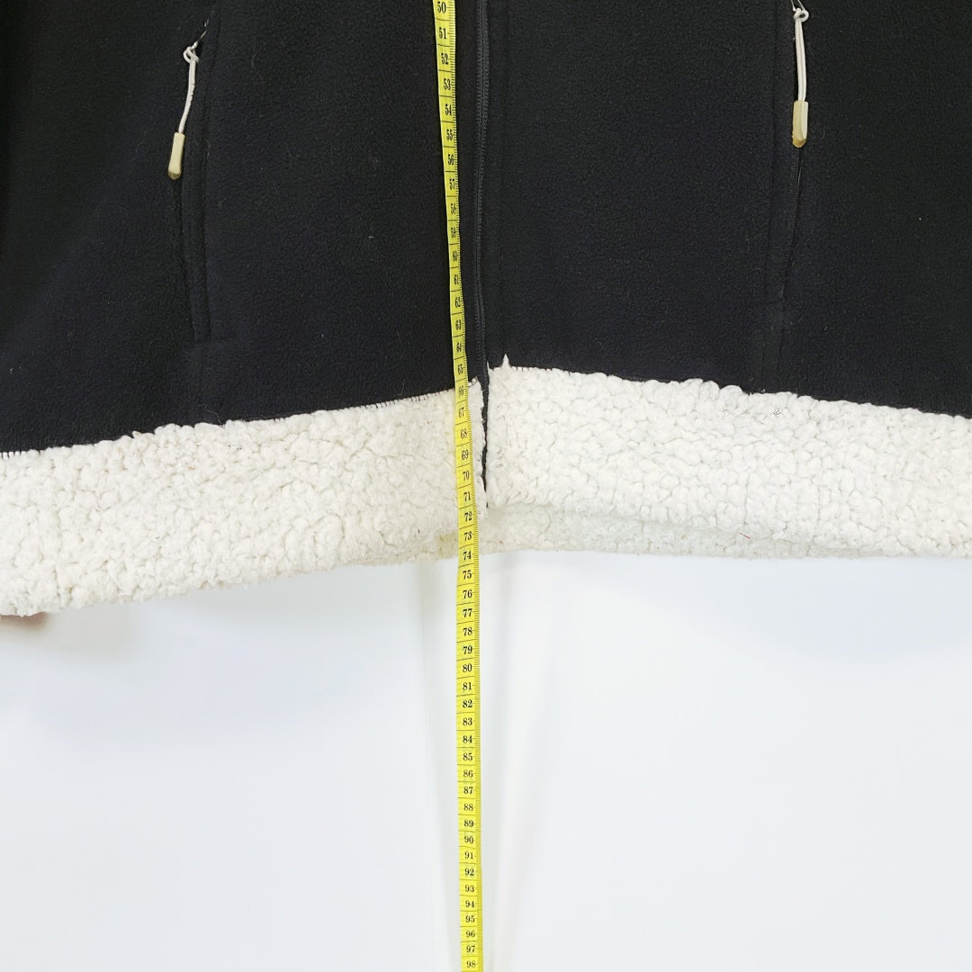 Real Clothing Sherpa Lined Hoodie Jacket – Size L