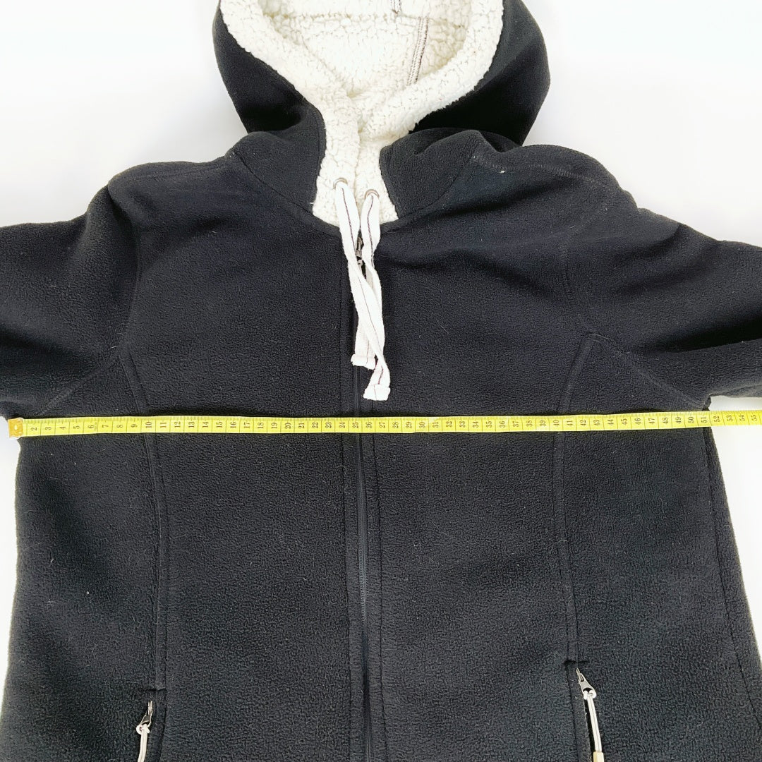 Real Clothing Sherpa Lined Hoodie Jacket – Size L
