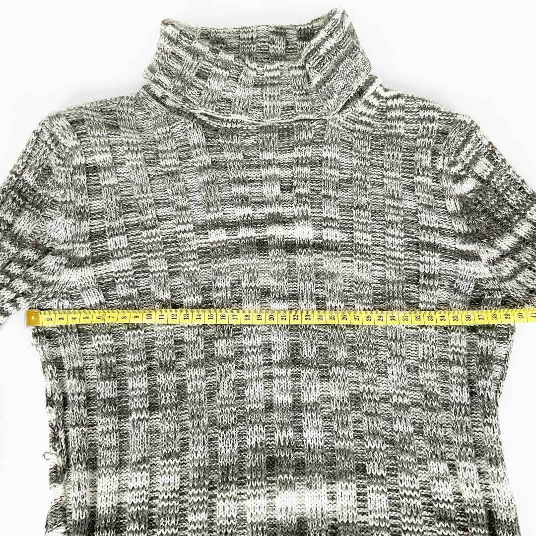MAX Wool Blend Ribbed Knit Top – Size S