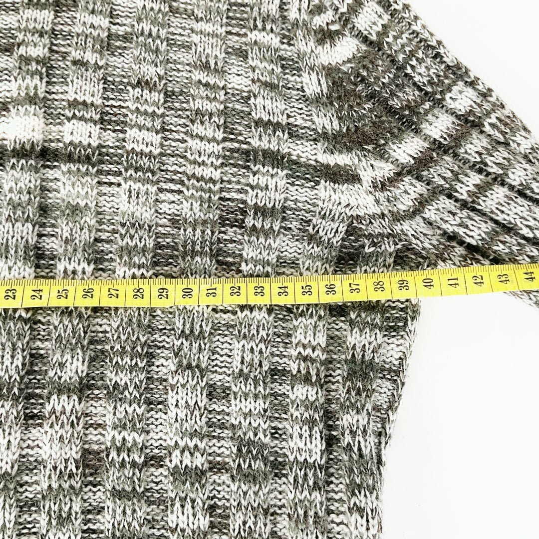 MAX Wool Blend Ribbed Knit Top – Size S