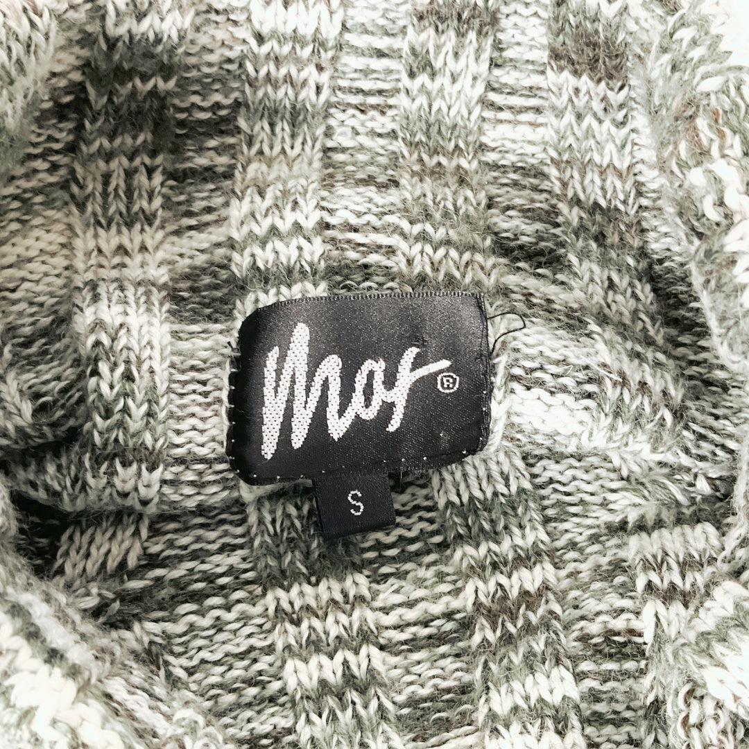 MAX Wool Blend Ribbed Knit Top – Size S