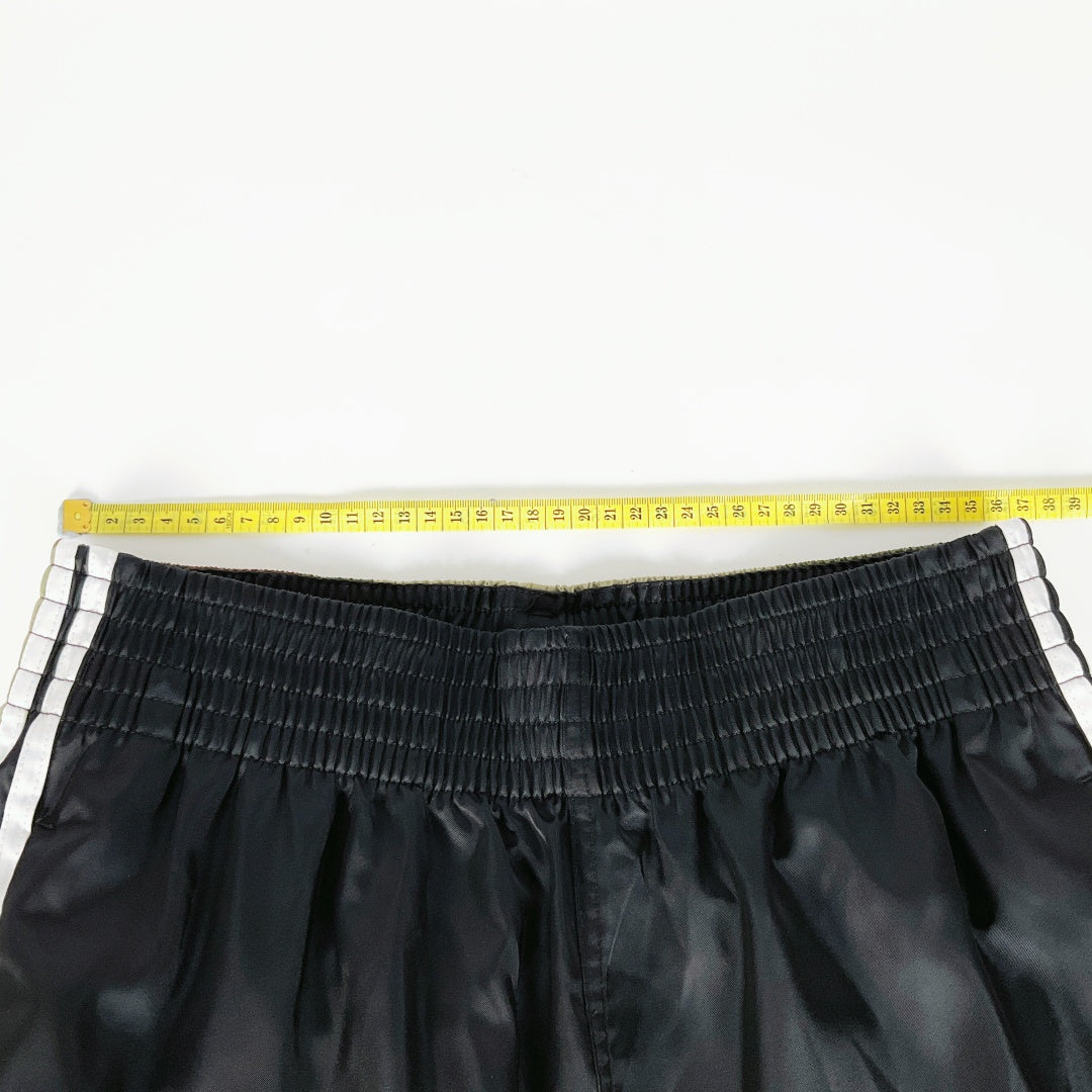 Adidas Black Track Pants with Camo Panels – Size UK 16