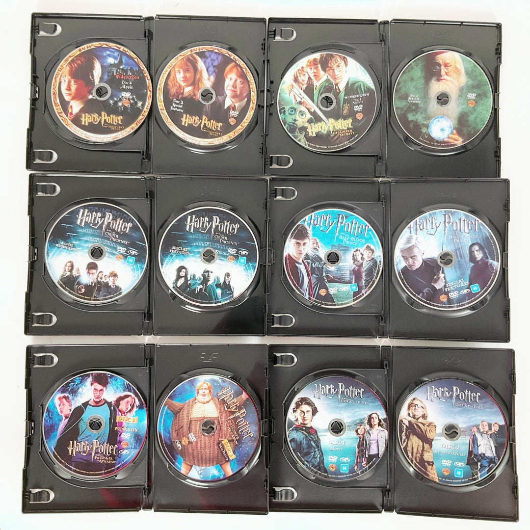 Harry Potter Complete 8 Film DVD Box Set