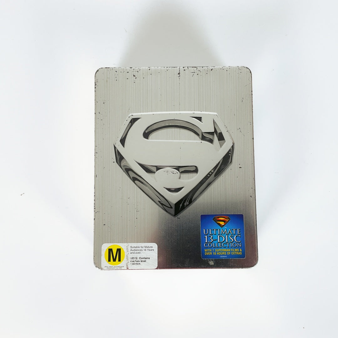 Superman Ultimate 13 Disc DVD Collection Tin Box Set