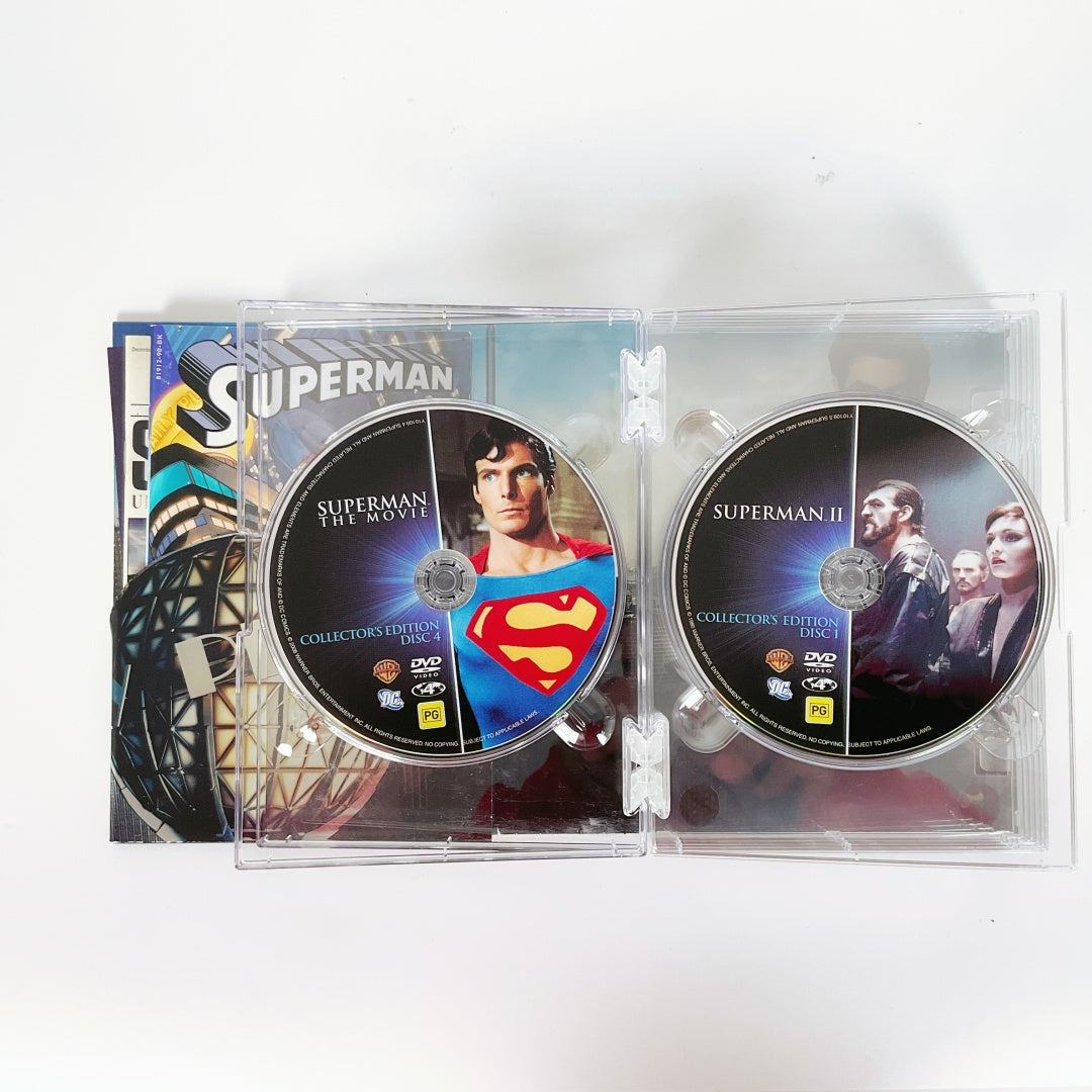 Superman Ultimate 13 Disc DVD Collection Tin Box Set