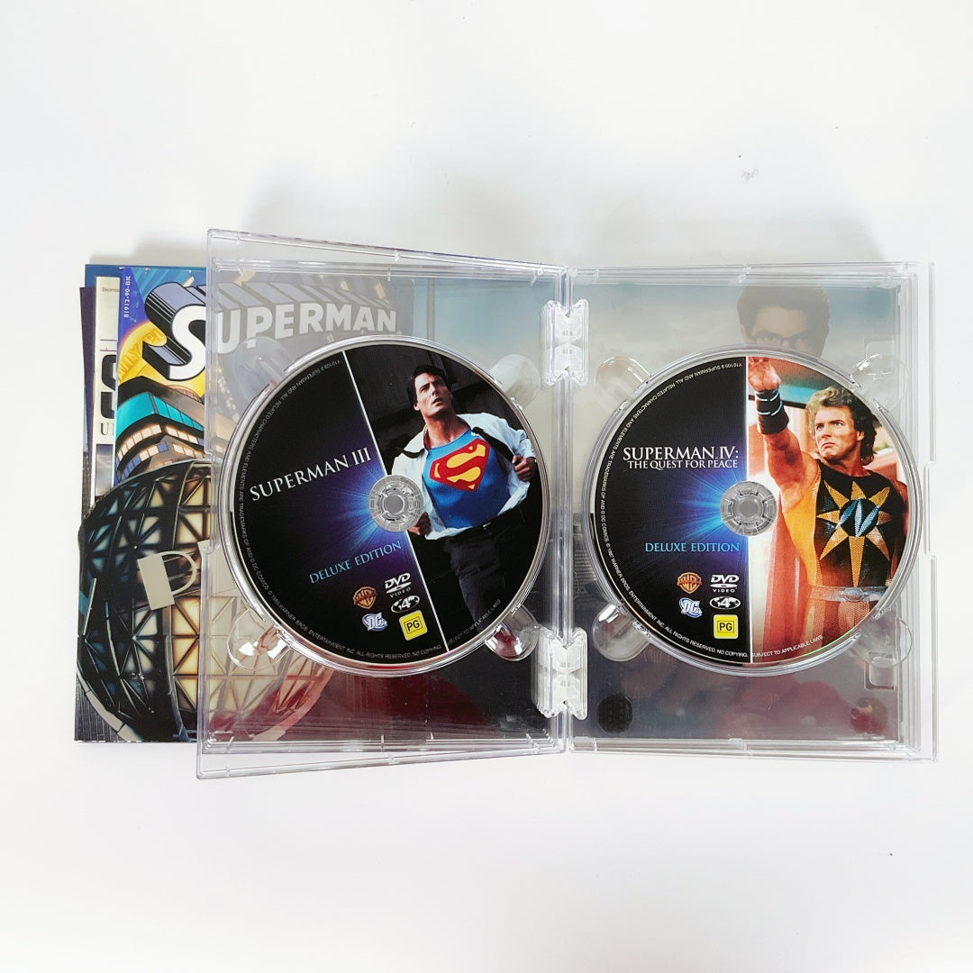 Superman Ultimate 13 Disc DVD Collection Tin Box Set