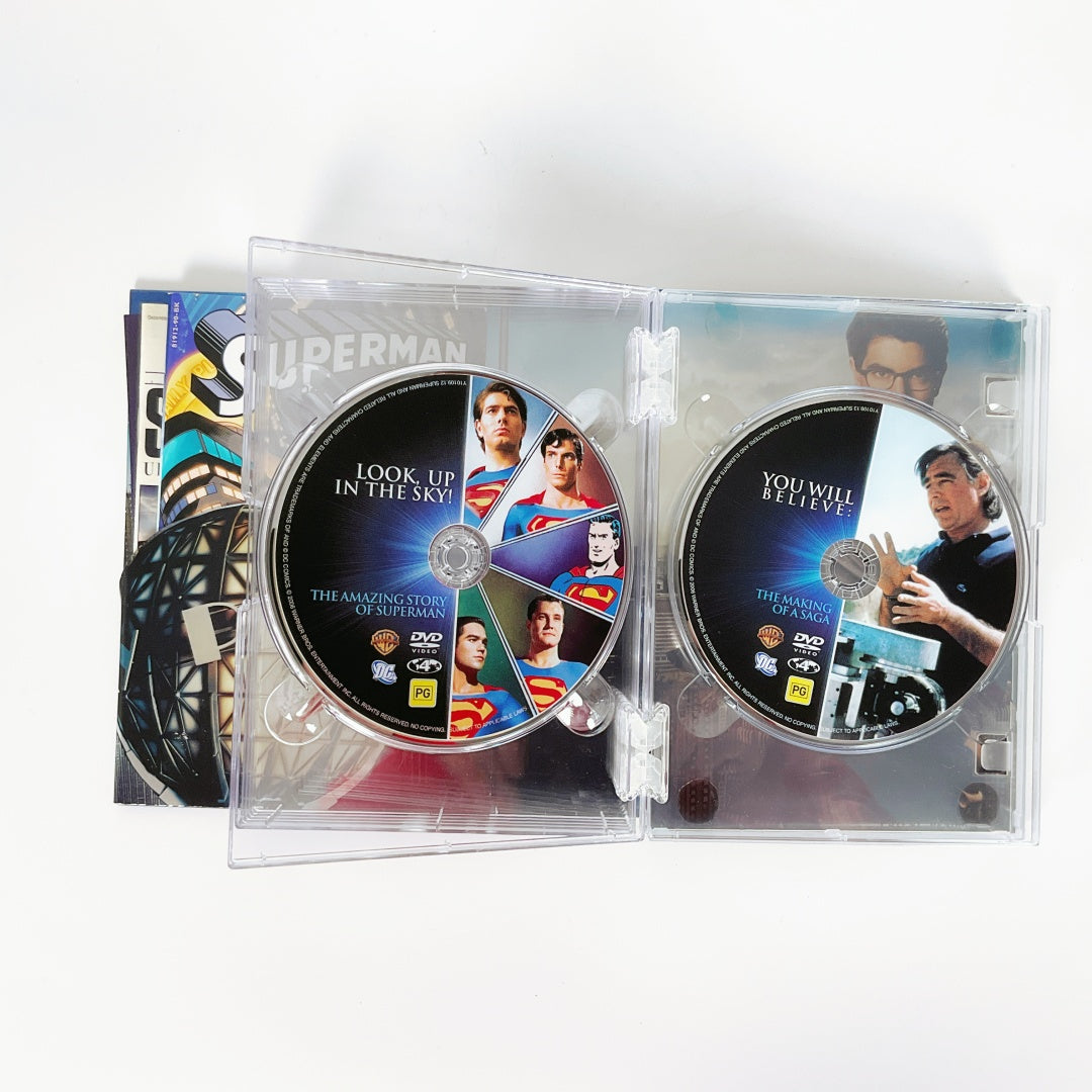 Superman Ultimate 13 Disc DVD Collection Tin Box Set