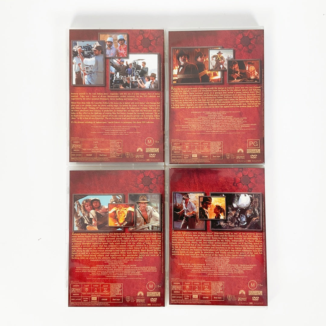 Indiana Jones Complete DVD Collection Box Set