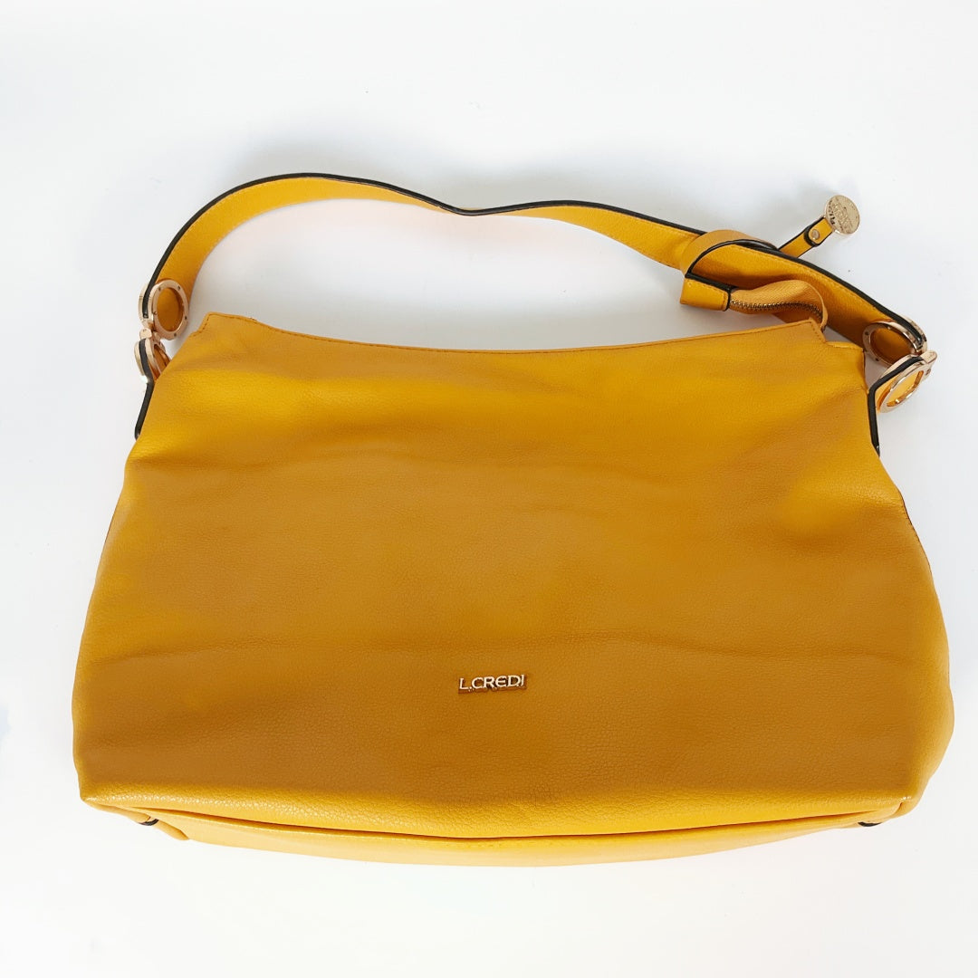 LCREDI MJNICK Yellow Shoulder Bag – Spacious & Stylish