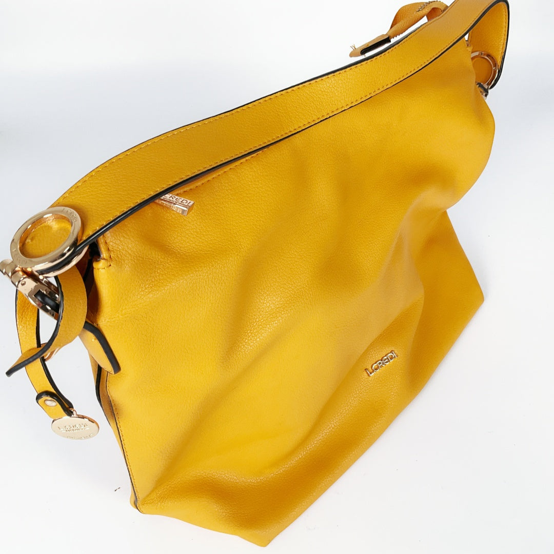 LCREDI MJNICK Yellow Shoulder Bag – Spacious & Stylish