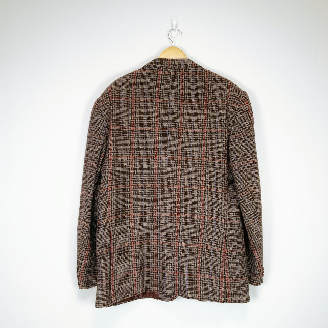 Gerald Austin Vintage Check Blazer – Size 48