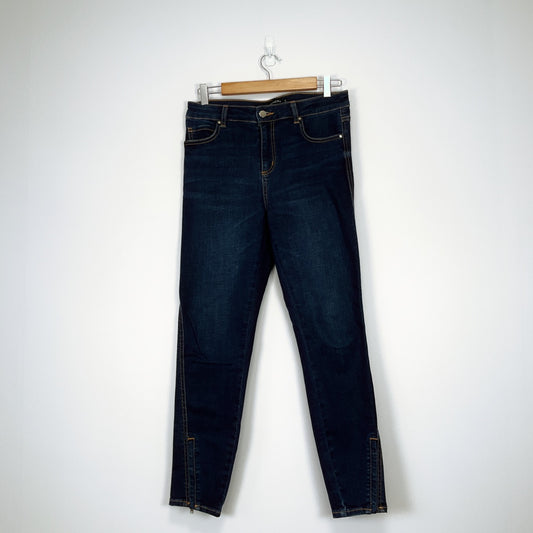 Zara - Blue Straight Leg Jeans