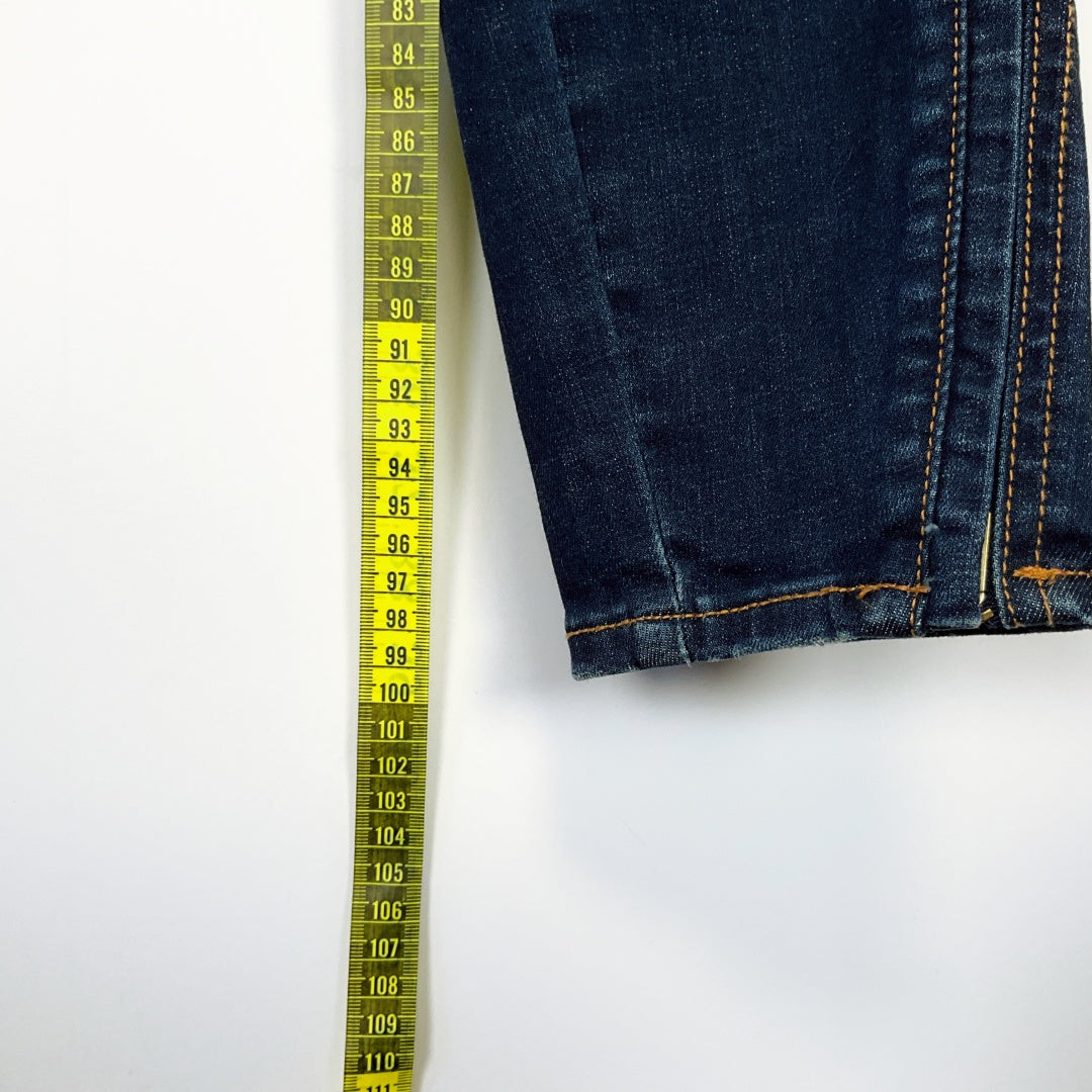 Zara - Blue Straight Leg Jeans