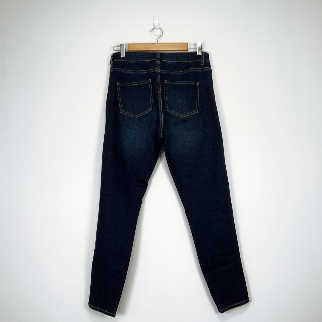 Zara - Blue Straight Leg Jeans