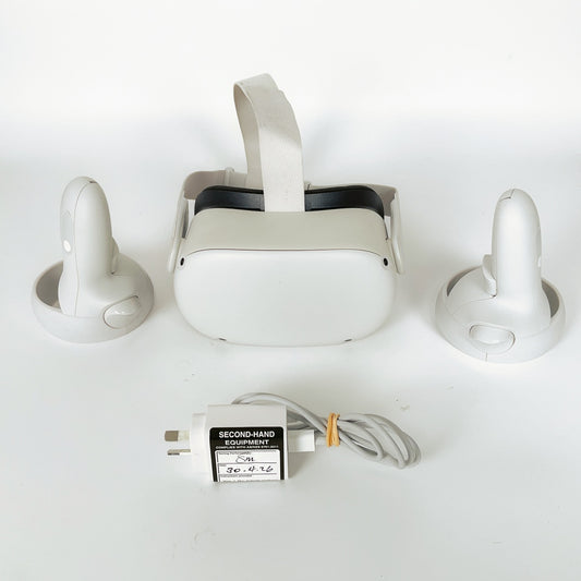 Meta Quest 2 128GB VR Headset – 2 Controllers + Charger