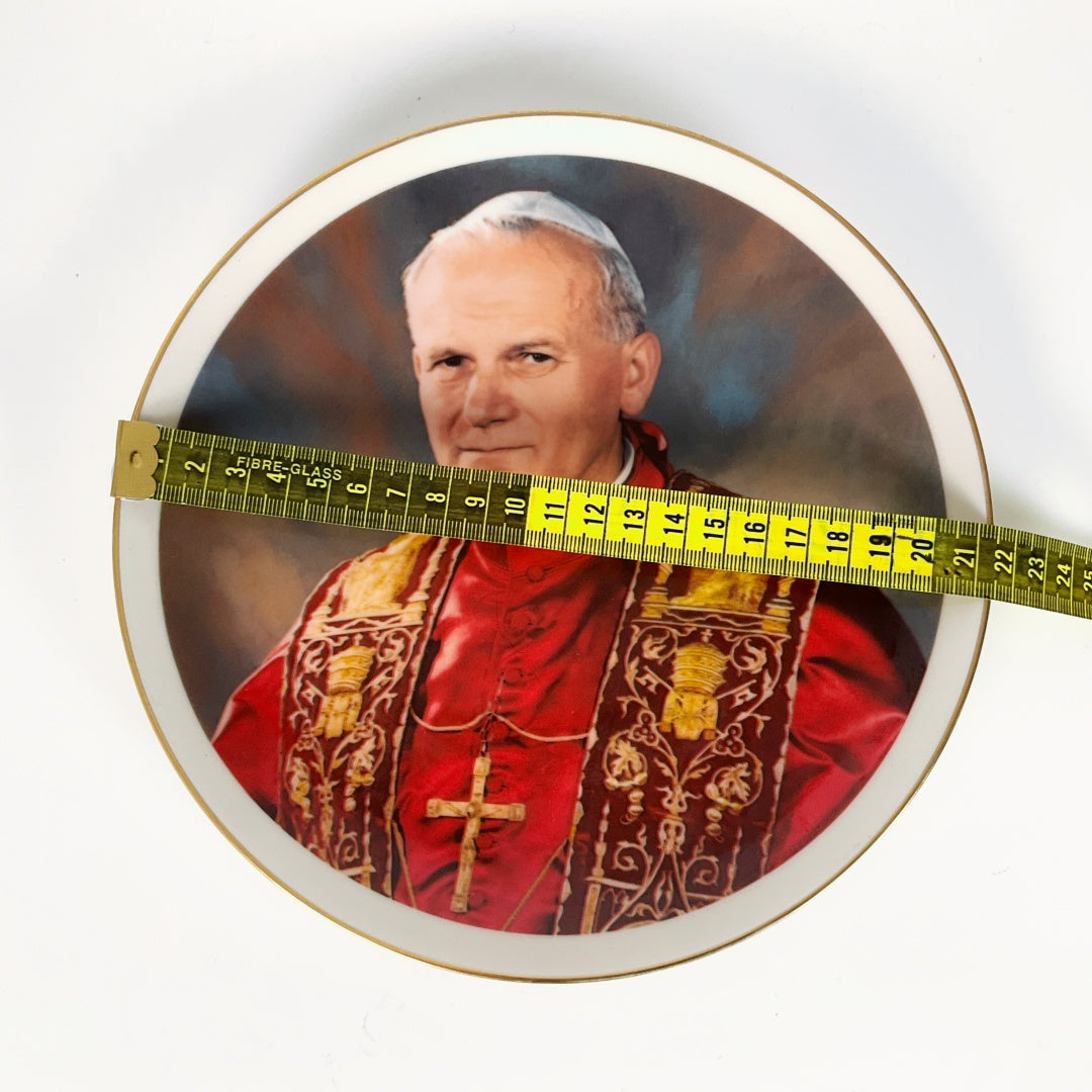 Pope John Paul II Aotearoa Tour 1986 Limited Edition Plate – Signed, No. 212/2500