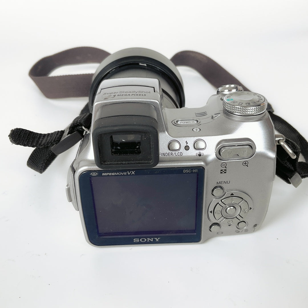 Sony DSC-H1 5.1MP Digital Camera – 12x Zoom, Image Stabilisation