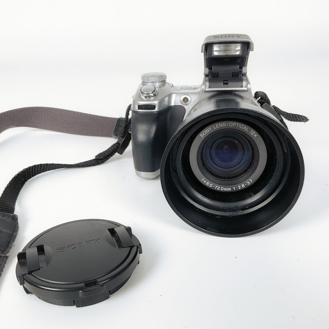Sony DSC-H1 5.1MP Digital Camera – 12x Zoom, Image Stabilisation