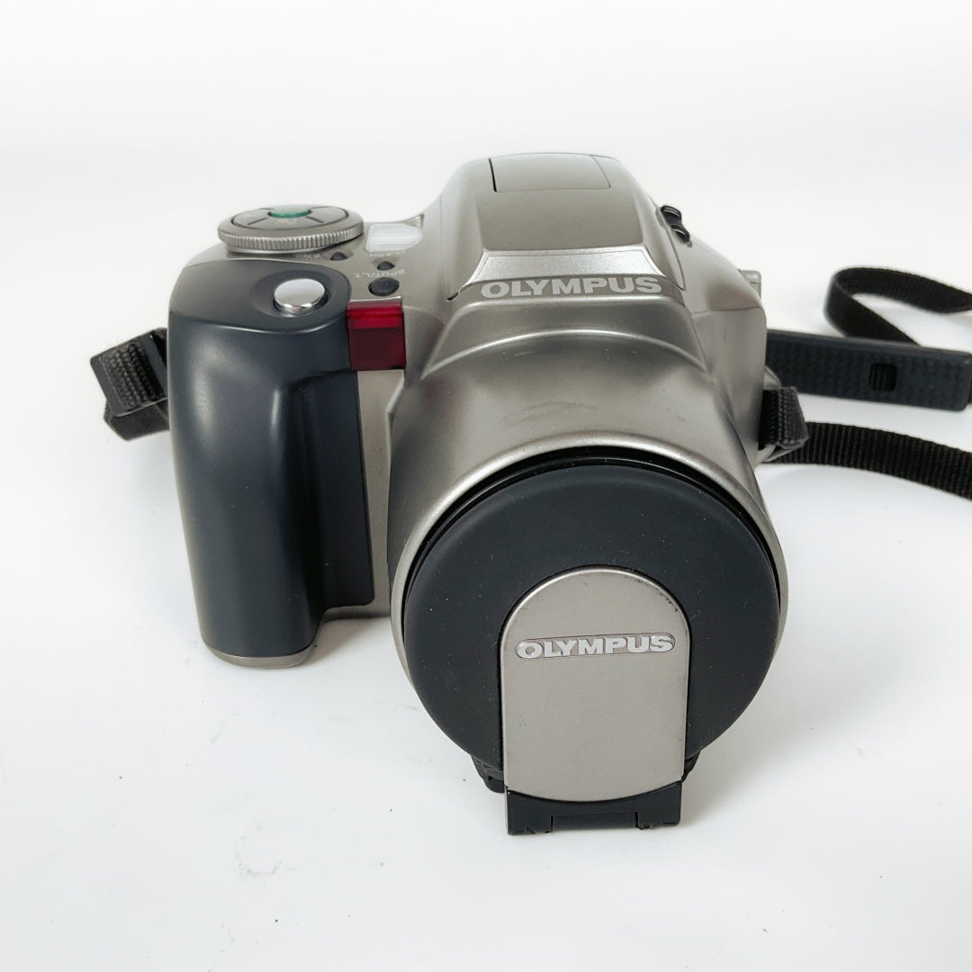 Olympus IS-300 35mm Film Camera with Built-in Zoom Lens – All-in-One SLR Style