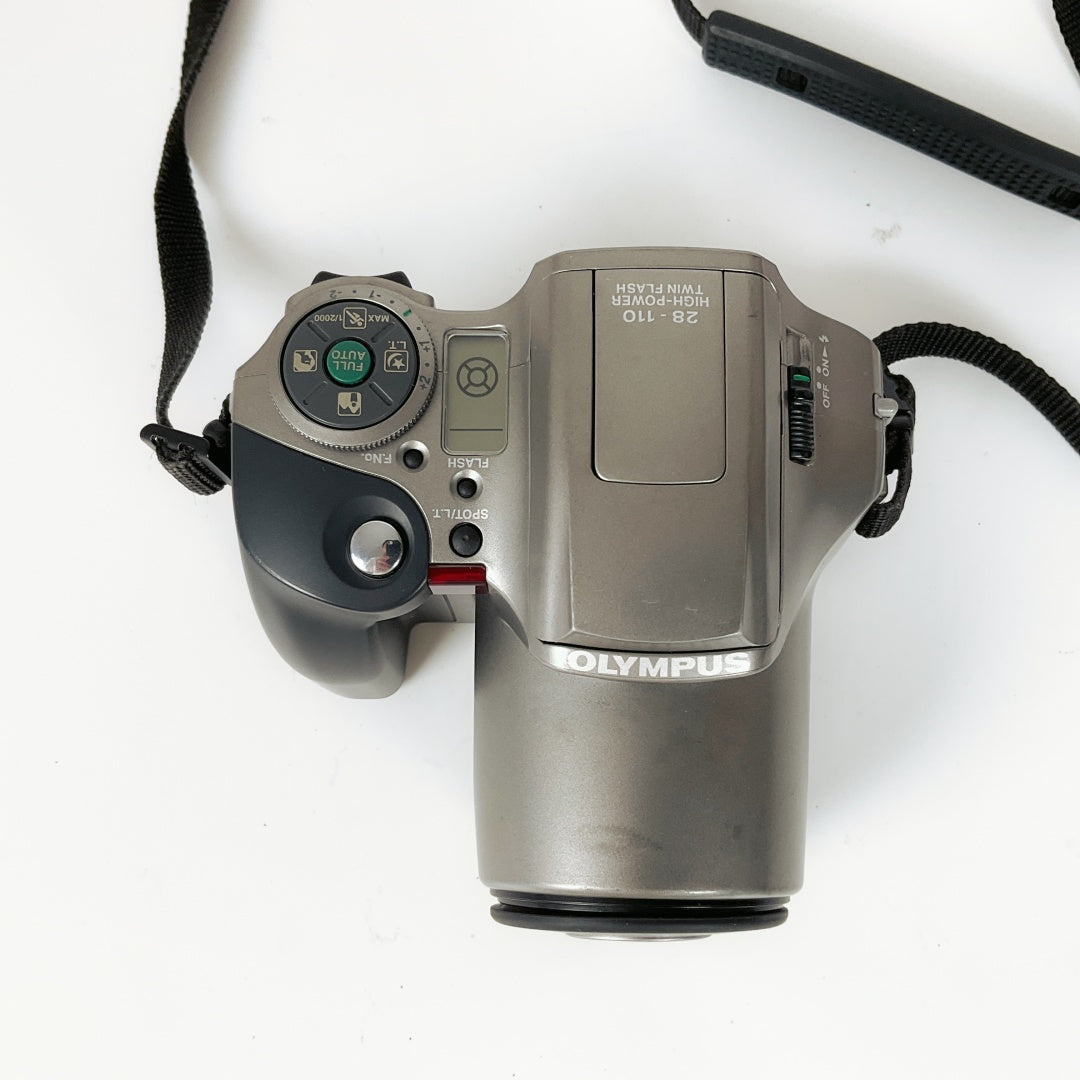 Olympus IS-300 35mm Film Camera with Built-in Zoom Lens – All-in-One SLR Style