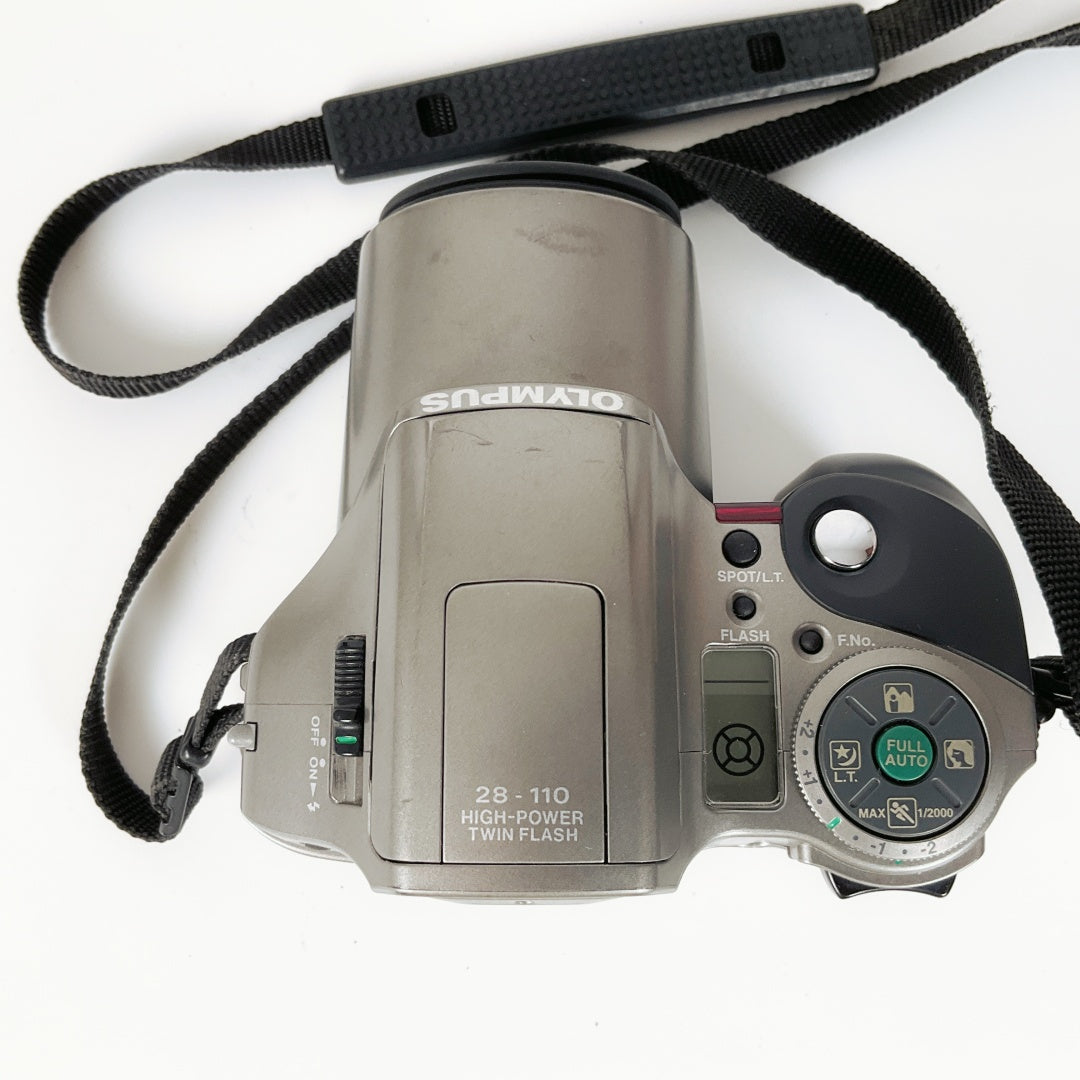 Olympus IS-300 35mm Film Camera with Built-in Zoom Lens – All-in-One SLR Style