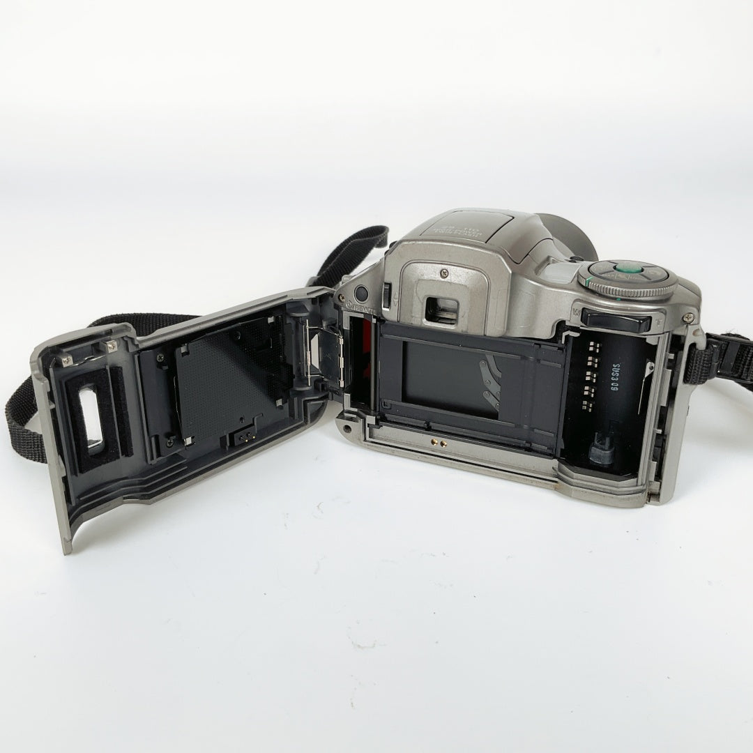 Olympus IS-300 35mm Film Camera with Built-in Zoom Lens – All-in-One SLR Style