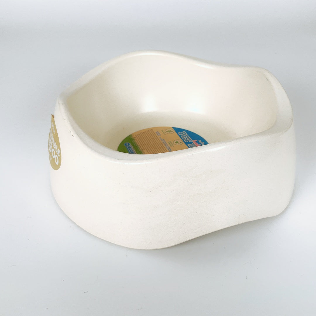 BecoPets Sustainable Bamboo Pet Bowl – Large – 21cm