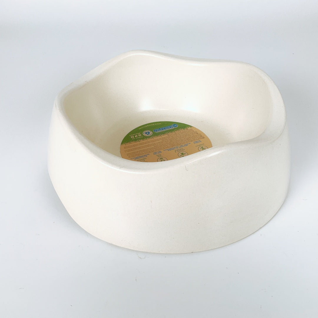 BecoPets Sustainable Bamboo Pet Bowl – Large – 21cm