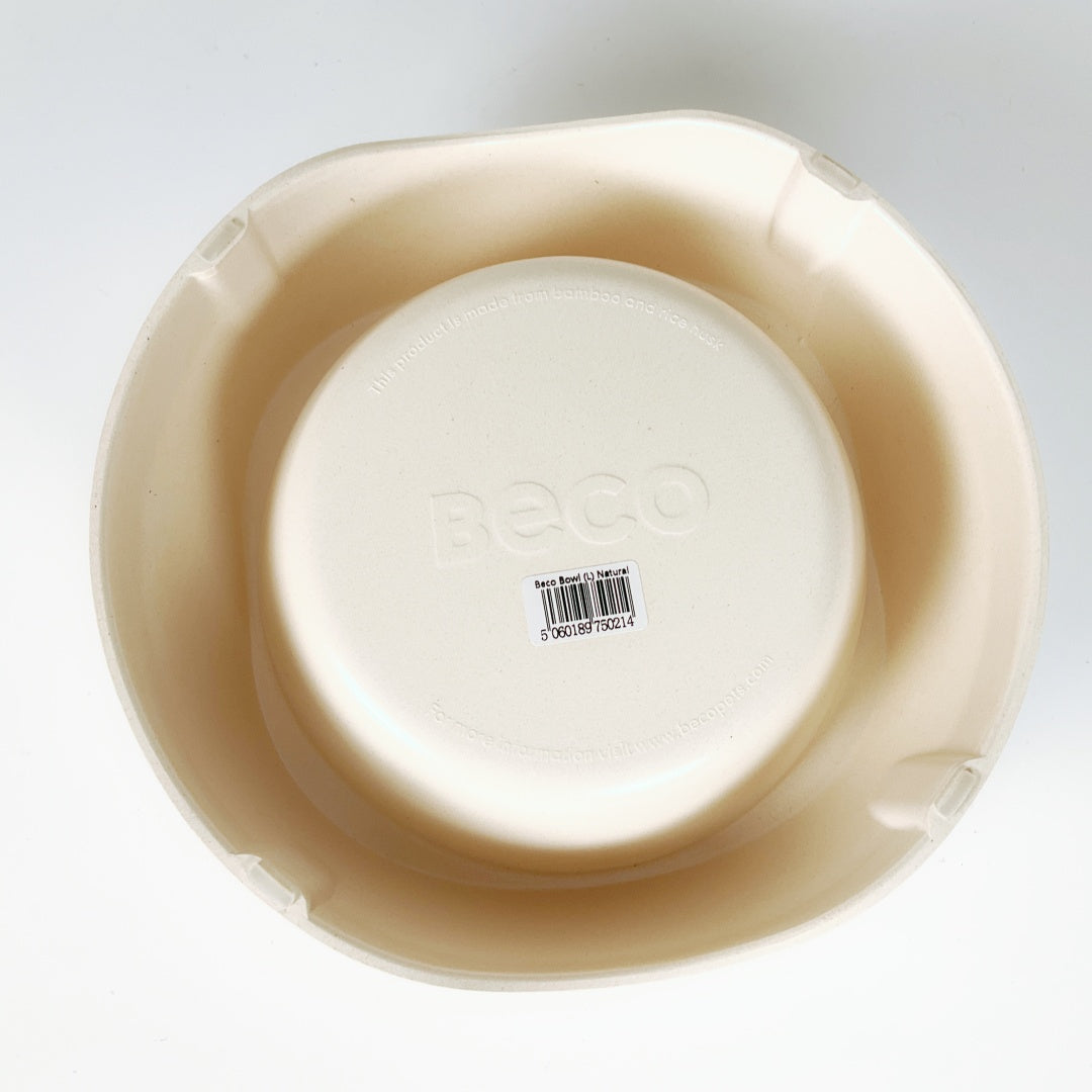 BecoPets Sustainable Bamboo Pet Bowl – Large – 21cm