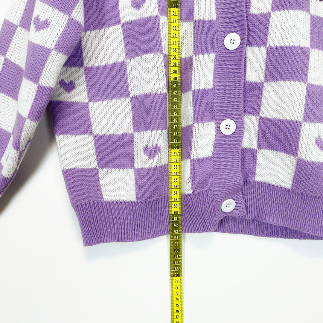 Kuromi - Knitted Cardigan