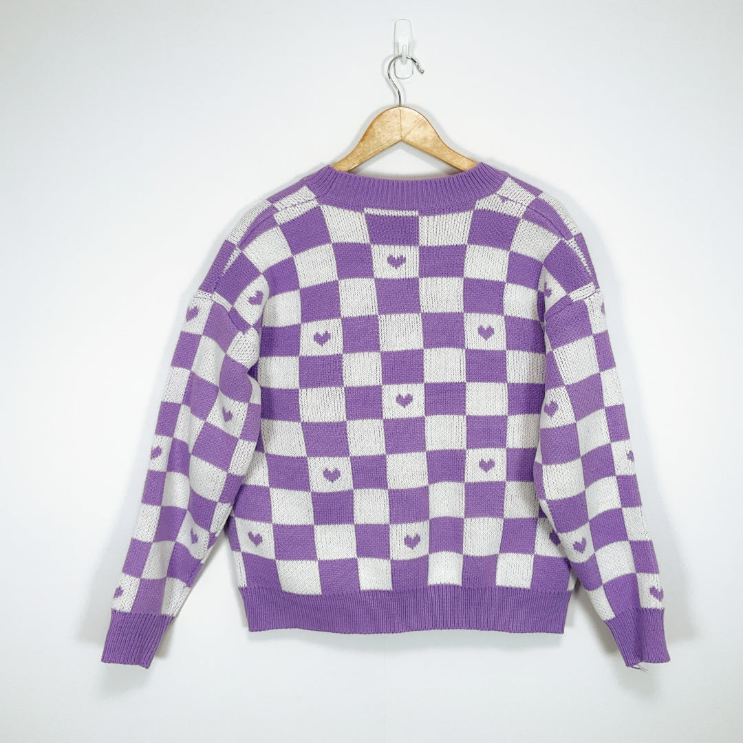 Kuromi - Knitted Cardigan