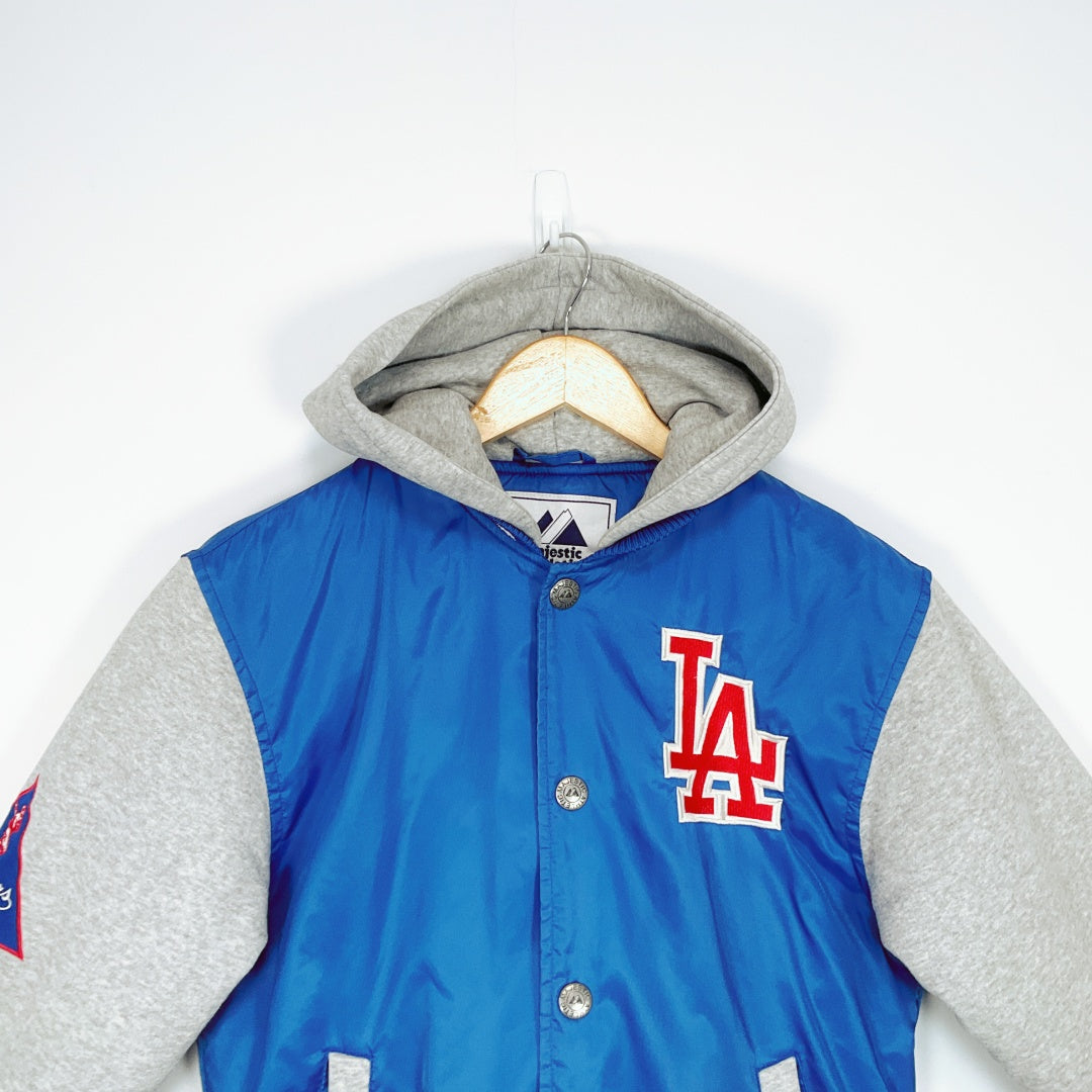 Majestic Athletic - LA Dodgers Varsity Hooded Jacket