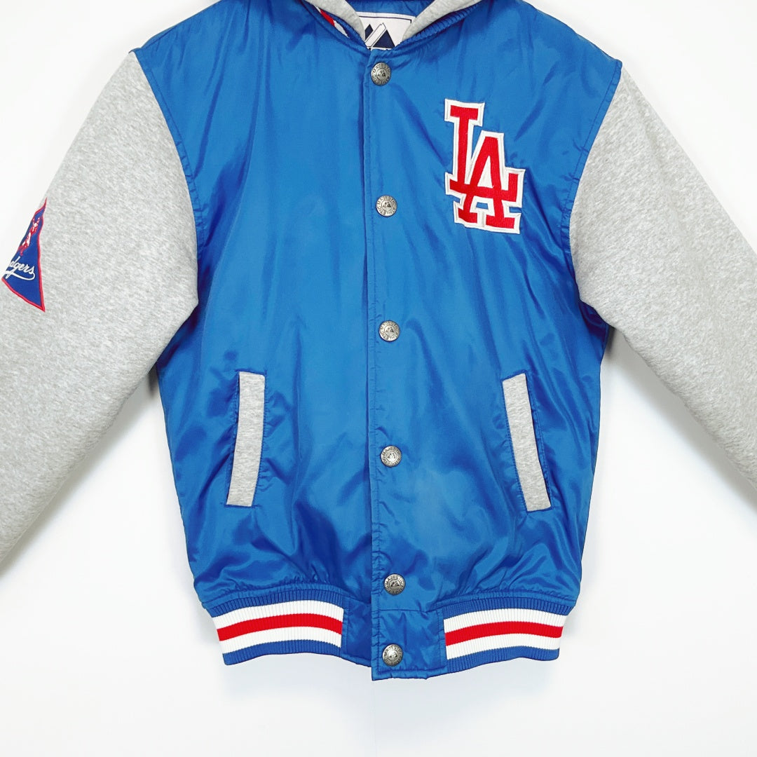 Majestic Athletic - LA Dodgers Varsity Hooded Jacket – SPCA Op Shops