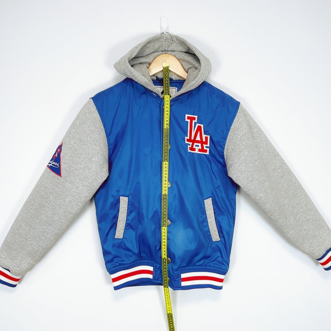Majestic Athletic - LA Dodgers Varsity Hooded Jacket – SPCA Op Shops