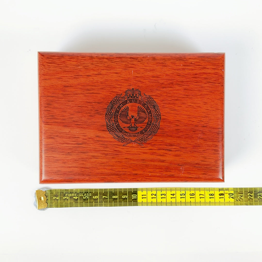 South Australia Police Wooden Wine Accessories Gift Set – Corkscrew Bottle Stopper Set