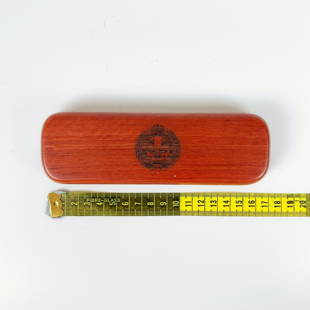 South Australia Police Wooden Gift Box Ballpoint Pen – “Keeping SA Safe” Collectible